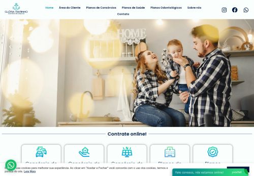 www.gloriamarinhoseguros.com.br