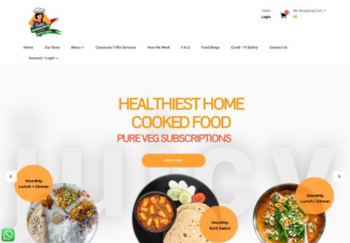 Sangita's Kitchen. (Tiffin Services In Bangalore)