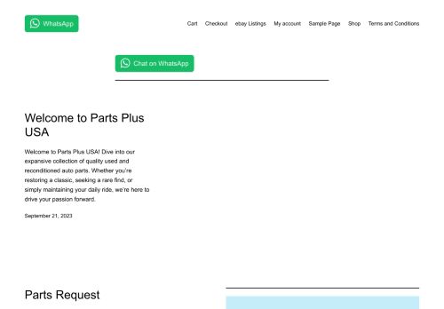 www.partsplususa.net