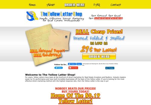 yellowlettershop.com