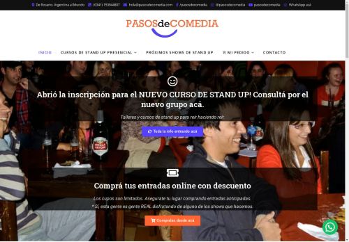 pasosdecomedia.com