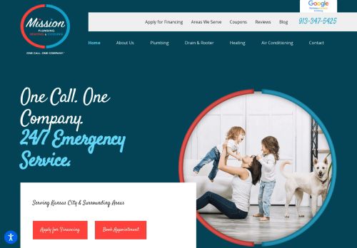 Mission Plumbing u0026 HVAC Company of Shawnee, KS | Kansas City, Overland Park