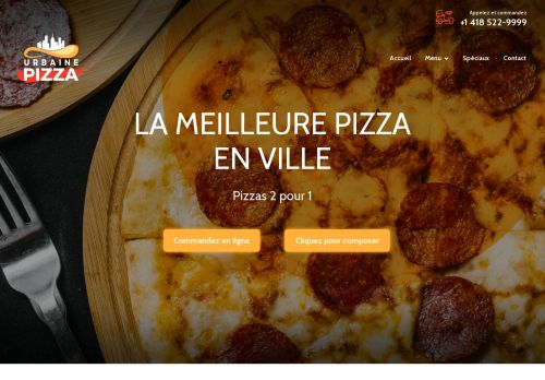 Urbaine Pizza (2 Pour 1 Pizzas)