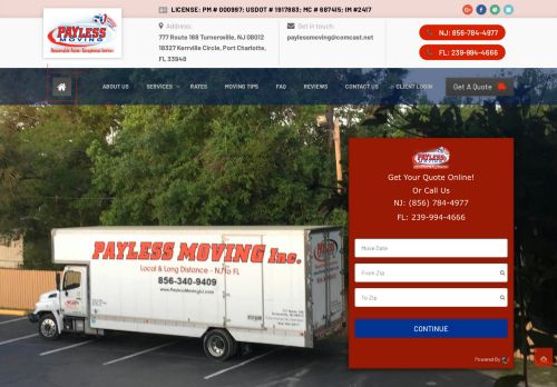 Payless Moving Inc