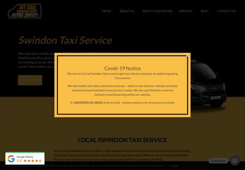 www.1stcallswindontaxis.co.uk