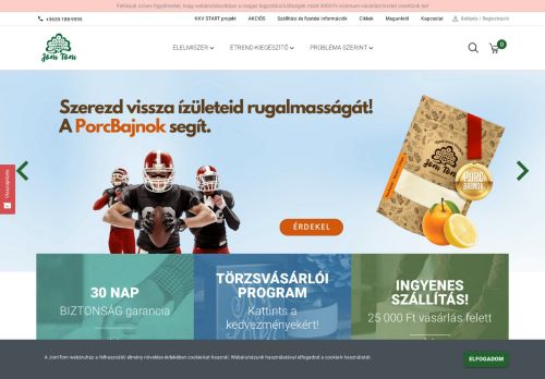JomTom - Nálunk minden természetes