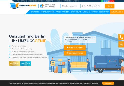 Umzugsunternehmen Berlin - Ihr UMZUGSGENIE - Ihre Umzugsfirma Mit 16 ...