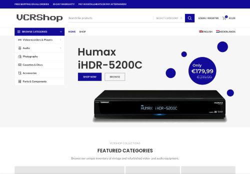 vcrshop.com