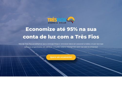 Três Fios | Energia Solar em Ituiutaba