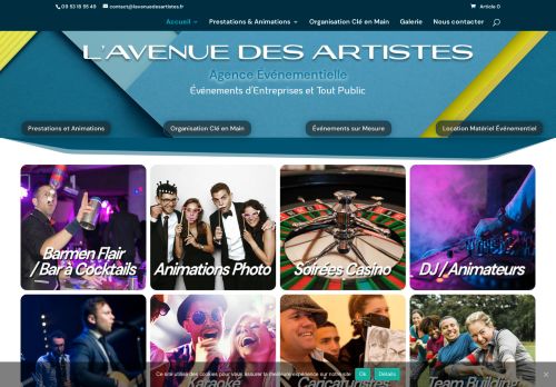 www.lavenuedesartistes.fr