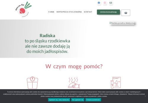 Agnieszka Bąk dietetyk kliniczny, Radiska- poradnia dietetyczna