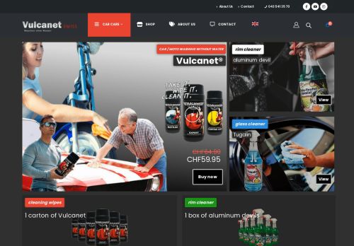 Autopflege Shop Vulcanet-Swiss Zürich