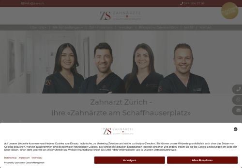 www.zahnarzt-zuerich-schaffhauserplatz.ch