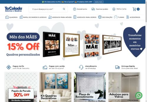 TaColado Adesivos e Quadros