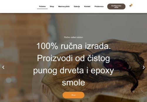 DIAAZ - rucno izradjeni stolovi