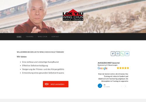 Lok Yiu Wing Chun Schule Tübingen