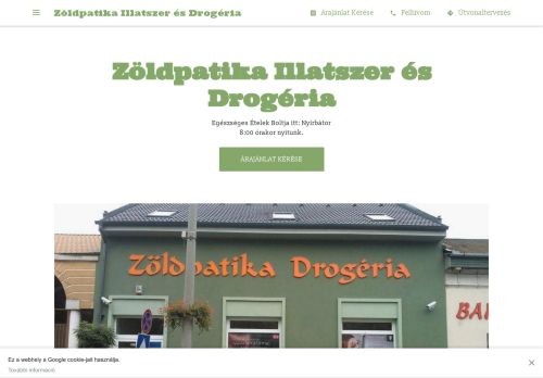 Zöldpatika Illatszer és Drogéria
