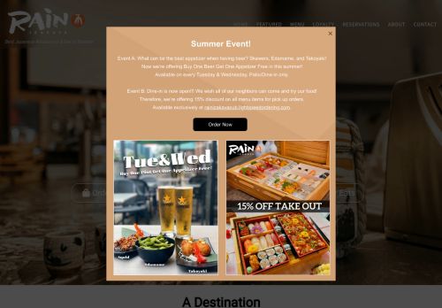 Rain Izakaya