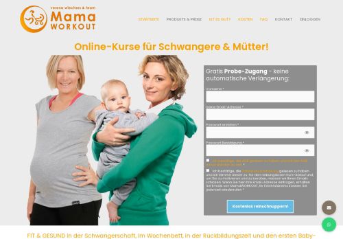 MamaWorkout mit Babybauch 2024 Kurs