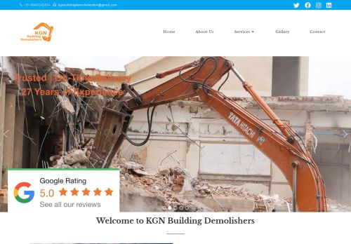 KGN Building Demolishers - Building Demolition Contractors