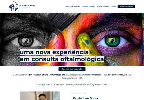 Oftalmologista Dr. Matheus Sticca