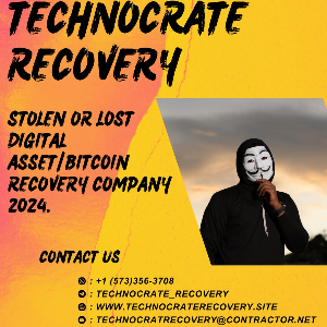 TECHNOCRATE RECOVERY MOST INTELLIGENT TEAM FOR ALL CRYPTO ASSETS RECOVERY