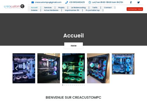 CREACUSTOMPC : services informatiques sur Givry