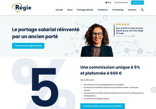 Regie-Portage, La Société de Portage Salarial de PARIS