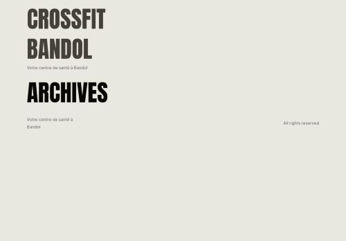 crossfitbandol.fr