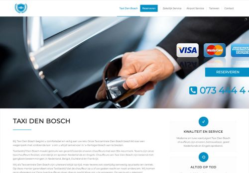 Taxi Den Bosch ®| Zakelijk & Airport Service