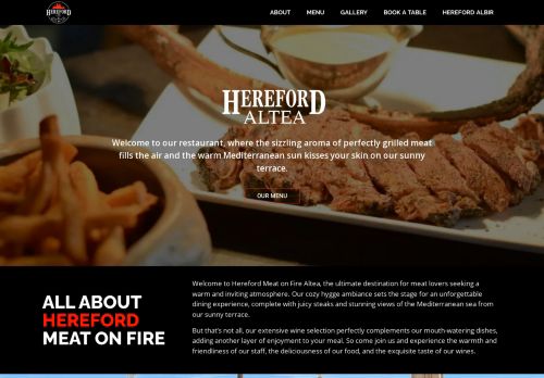 Hereford Meat on Fire | Altea