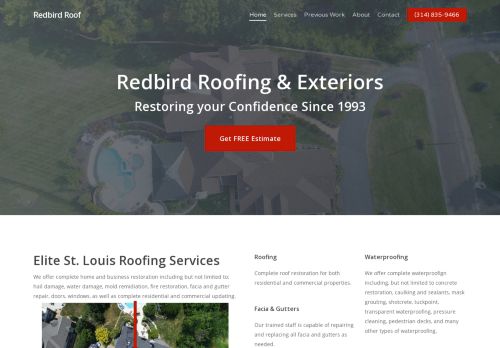 Redbird Roofing & Exteriors, LLC