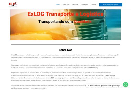 www.exlogtransportes.com.br