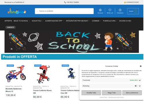 aTuttoBimbo.it articoli per l'infanzia e giocattoli Recensioni 2024