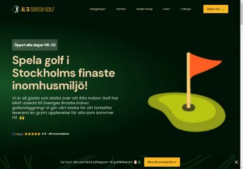 Älta indoor golf