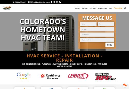 HVAC Centennial Air Conditioner Furnace Repair