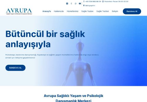 Avrupa Sağlıklı Yaşam ve Psikolojik Danışmanlık Merkezi