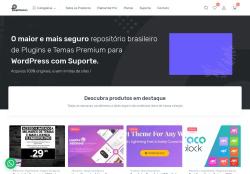 Doação para WooCommerce - Pluginthemebr - Wordpress plugins e temas