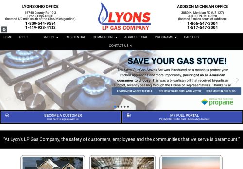 lyonslpgas.com