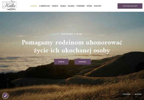 "Kalla" Zakład Pogrzebowy Nowy Dwór Mazowiecki