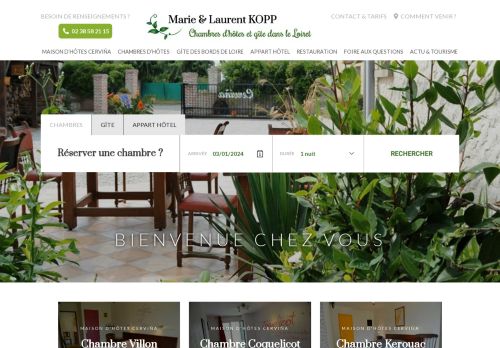 Room and breakfast in the Loiret Orleans