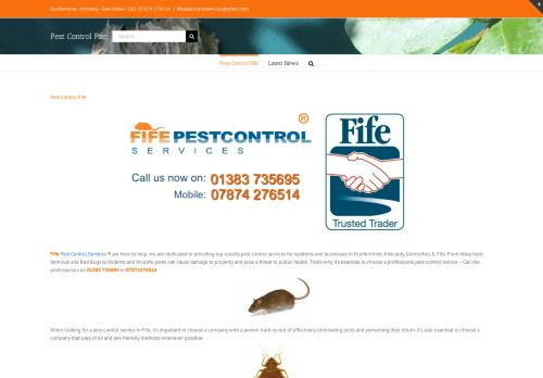 Fife Pest Control Services ®