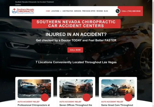 Southern Nevada Chiropractic Car Accident Treatment Centers