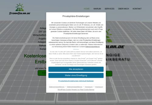 Photovoltaikberatung Lars Storm