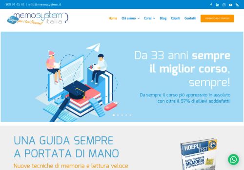 Memosystem Italia | Corsi di Memoria, Apprendimento e Lettura Veloce