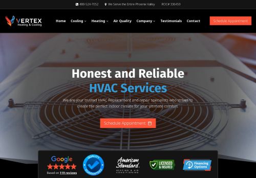Vertex Heating & Cooling
