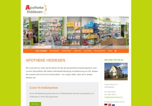 www.apotheke-hiddesen.de