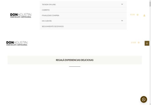 www.donagustinchocolates.com.ar