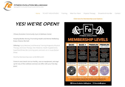 Fitness Evolution - Bellingham