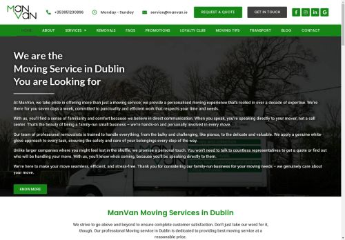 ManVan Dublin